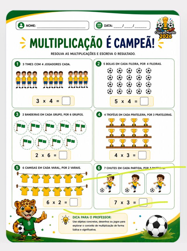 Atividade Multiplicação é Campeã